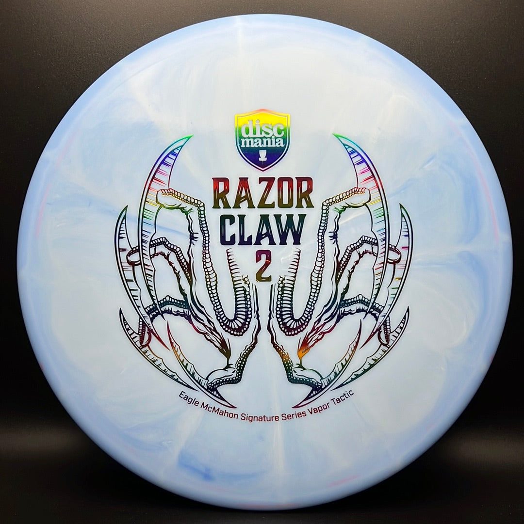 Vapor Tactic - Razor Claw 2 Rainbow - Eagle McMahon Sig Series Discmania