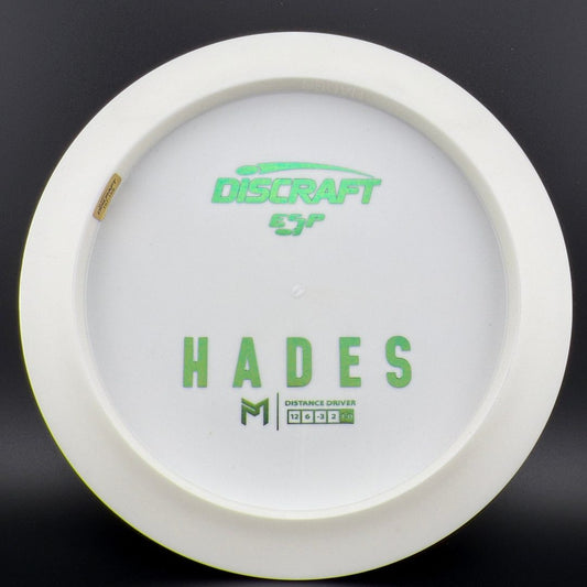 White ESP Hades - Bottom Stamp Dyer's Delight - Paul McBeth Discraft