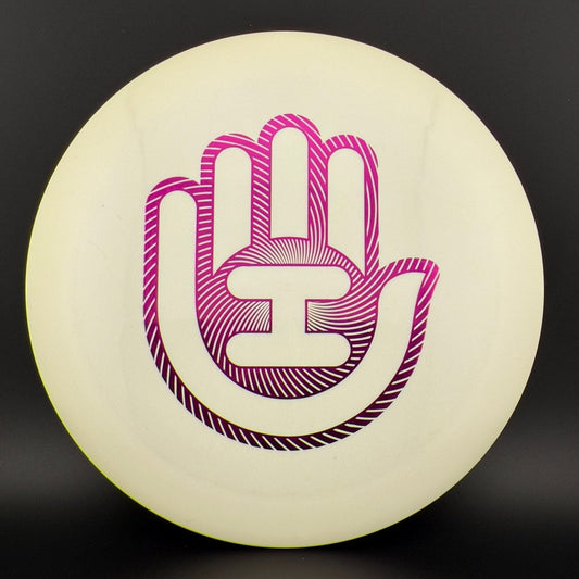Fuzion Enforcer - Handeye Stamp *Gibson Stash Used* Jumpman Dynamic Discs
