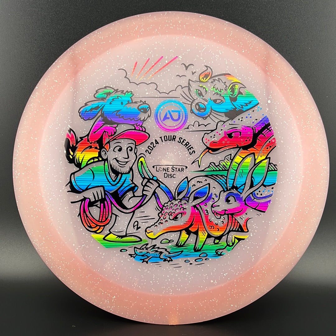 Founders Glow Wrangler - AJ Carey Tour Series 2024 Lone Star Discs