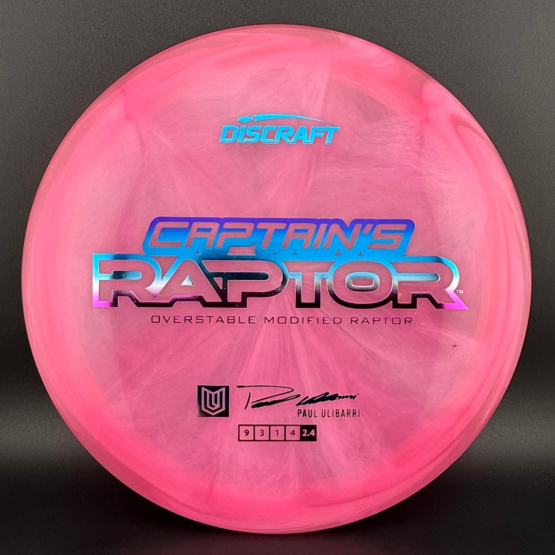 Special Z Blend Captain's Raptor - Paul Ulibarri 2025 Signature Series Discraft