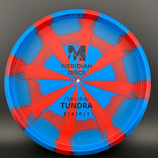 Marbled Graphite Tundra Meridian Discs