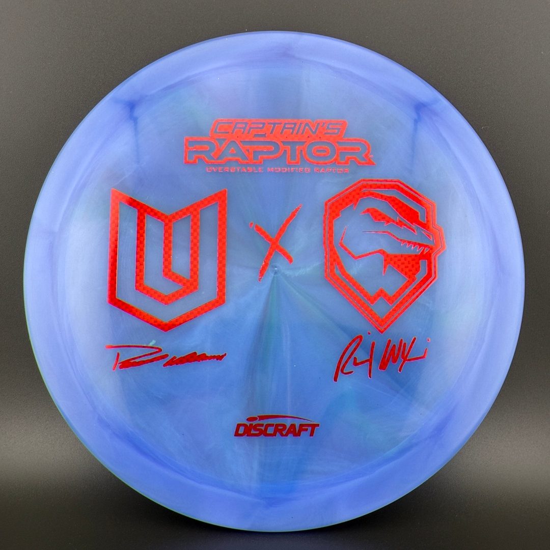 Z Swirl Captain's Raptor - Ulibarri x Wysocki Collab Edition Discraft