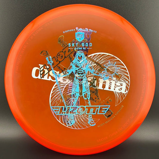 C-Line P3X - Rare Sky God Multi Stamp X-Out - OOP Discmania