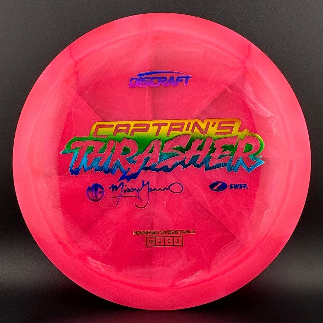 Swirly Z Captain's Thrasher - Missy Gannon 2026 Discraft
