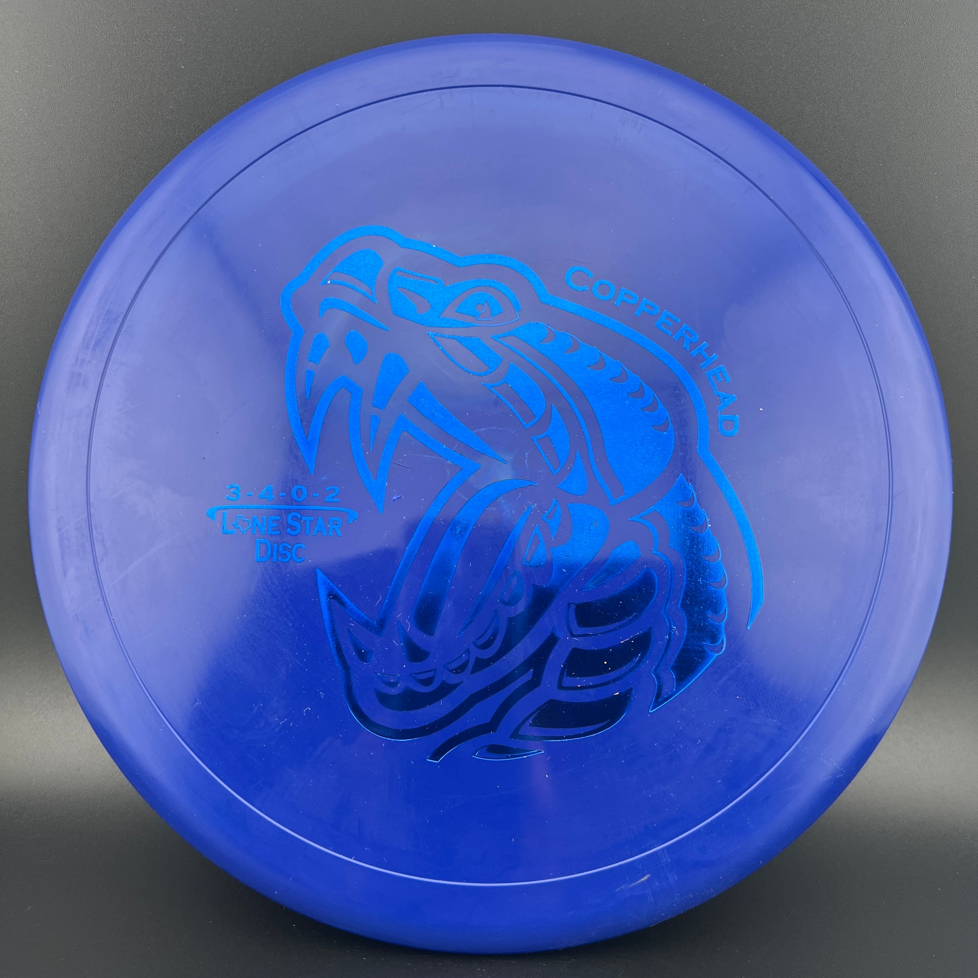 Alpha Copperhead - Artist Series Snake Head Lone Star Discs