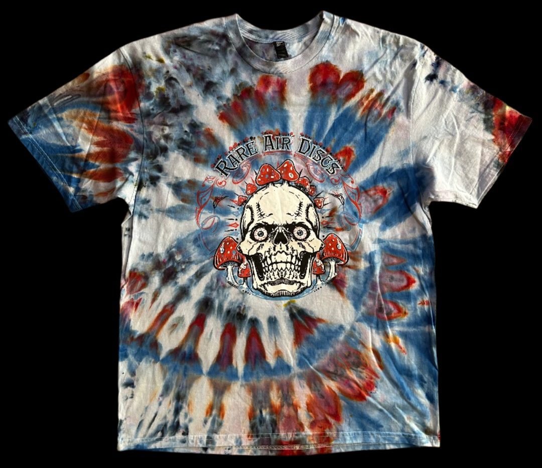 Crushin' Amanitas Tie-Dye Shirt - Produced by Thunder Shout Rare Air Discs