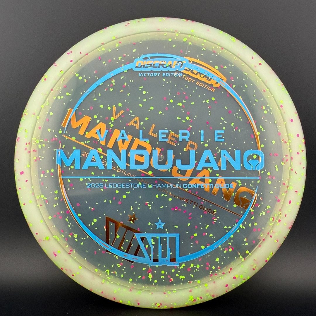 Confetti Z Glide - Misprint - Valerie Mandujano 2025 Discraft