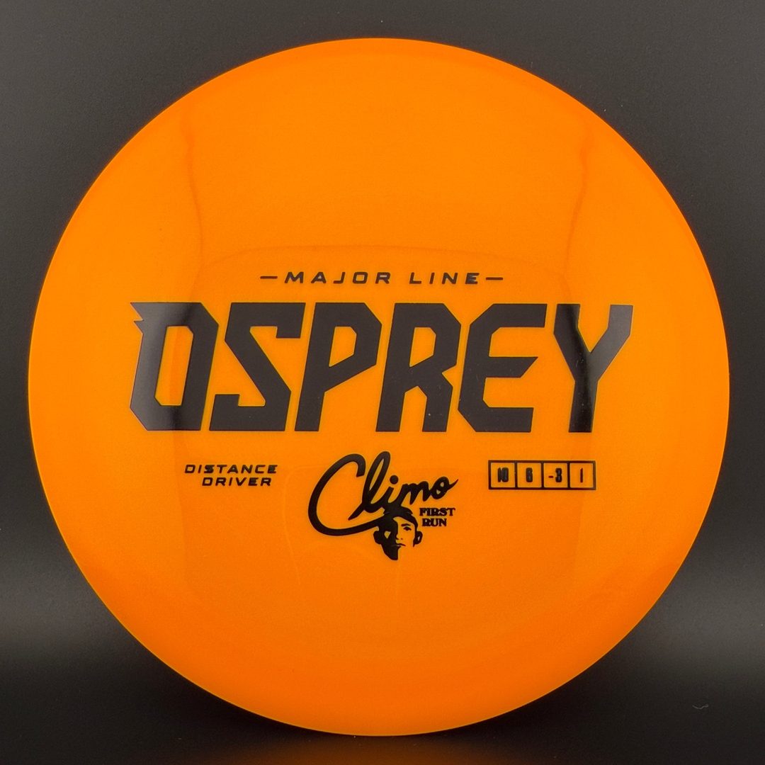 Major Line Osprey - First Run Climo Disc Golf