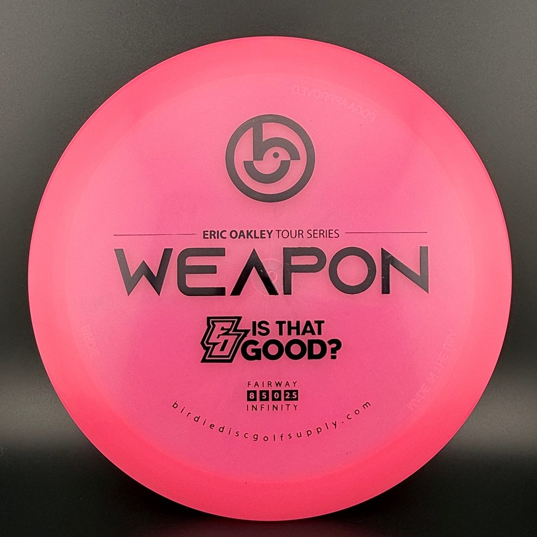 Signature Infinity Weapon - Eric Oakley "Is That Good?" Birdie Disc Golf