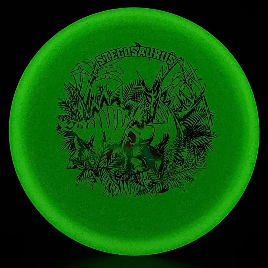 Glow Egg Shell Stegosaurus - Special Edition Dino Discs