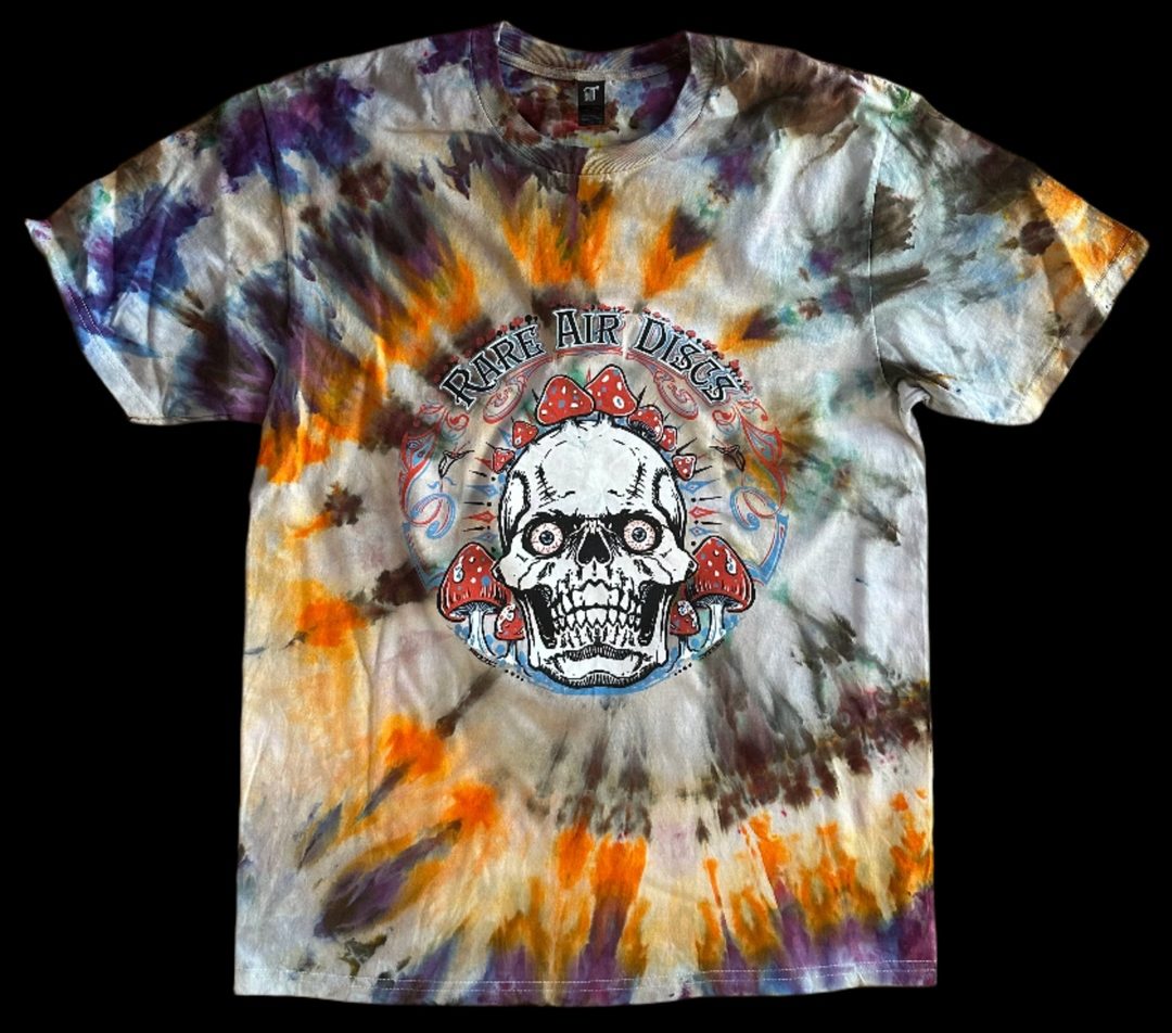 Crushin' Amanitas Tie-Dye Shirt - Produced by Thunder Shout Rare Air Discs