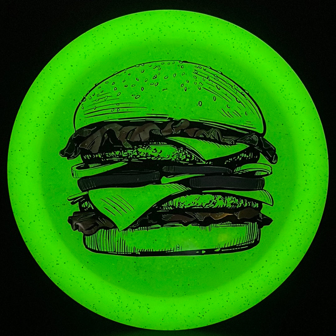 Metal Flake Glow Aztec X-Out - Burgers Infinite Discs