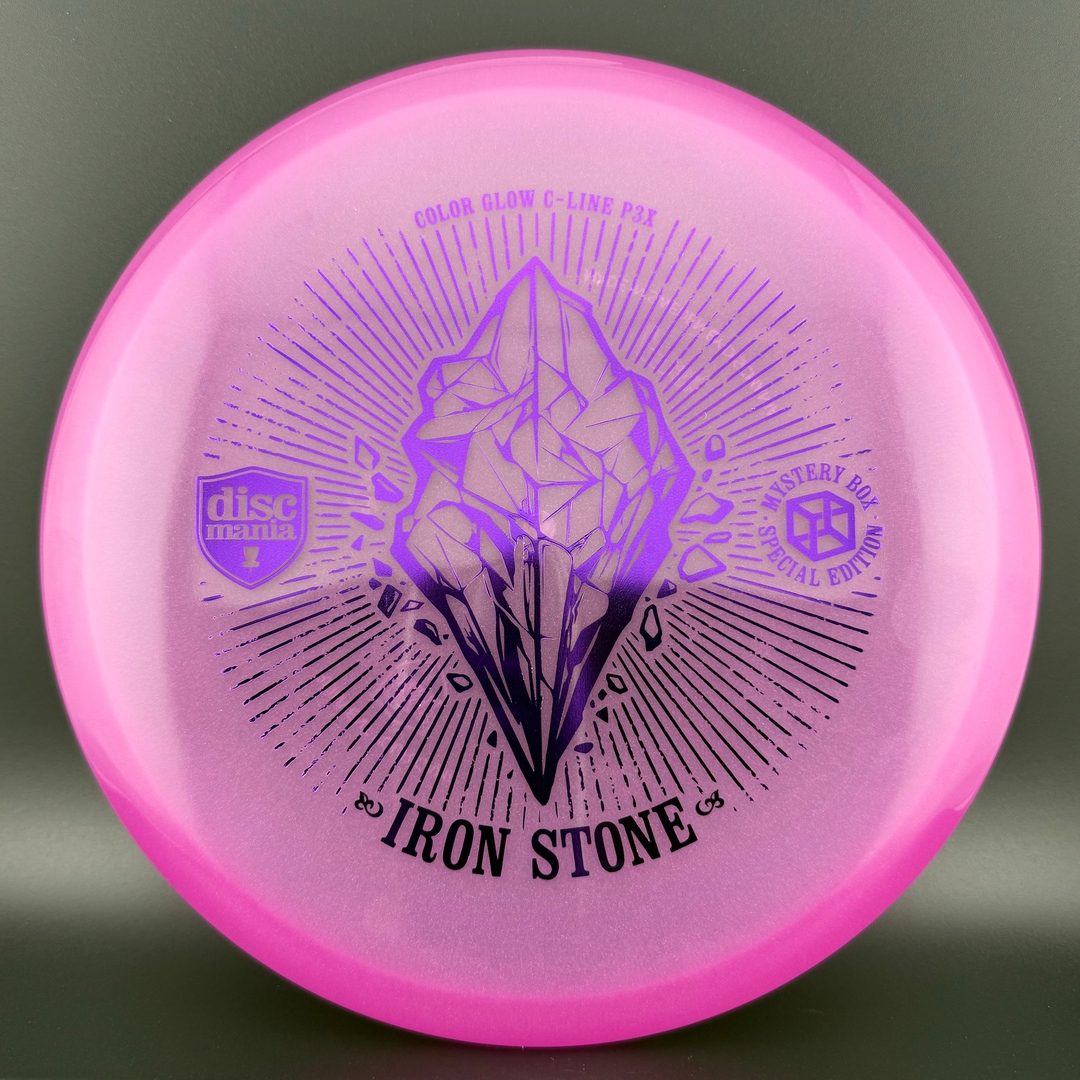 Color Glow C-Line P3X - First Run "Iron Stone" MB 23 Discmania