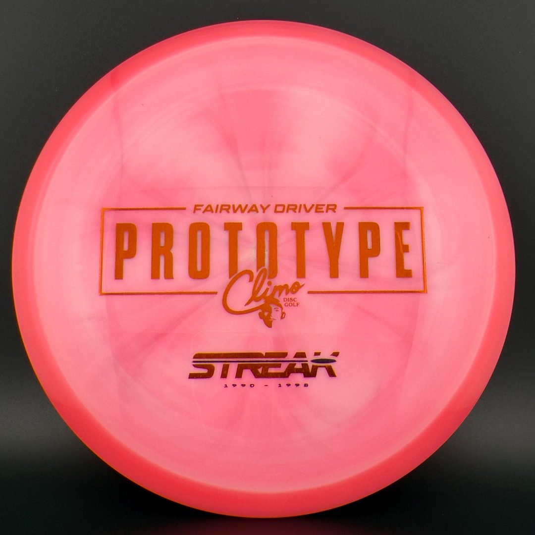 Signature Line Streak - Prototype Climo Disc Golf