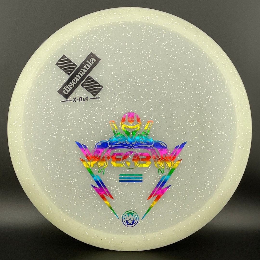 MF Glow C-Line MD3 - Iron Samurai 2 X-Out - Les White 303 Open Discmania