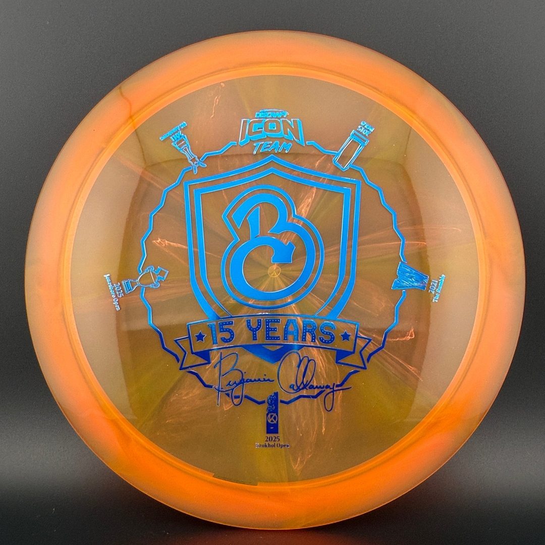 Z Swirl Undertaker - Ben Callaway 15 Year ICON Team Discraft