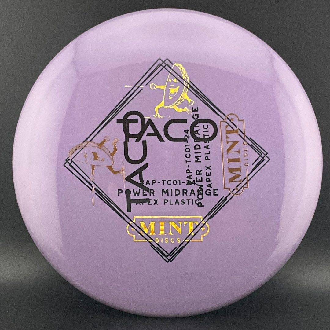 Apex Taco - 2024 First Run - Double Stamp MINT Discs
