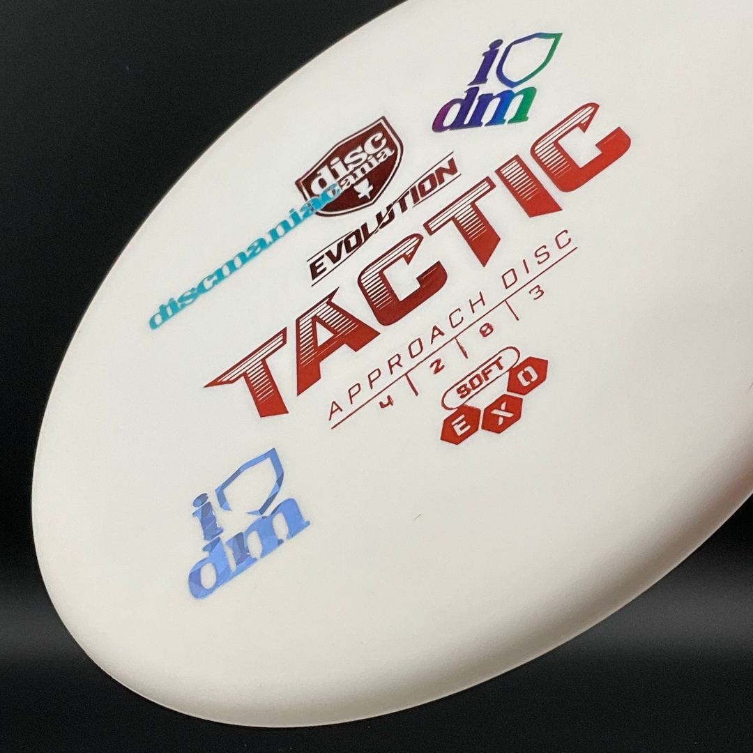 Soft Exo Tactic - Approach Disc - Discmania Triple Mini Stamps! Discmania