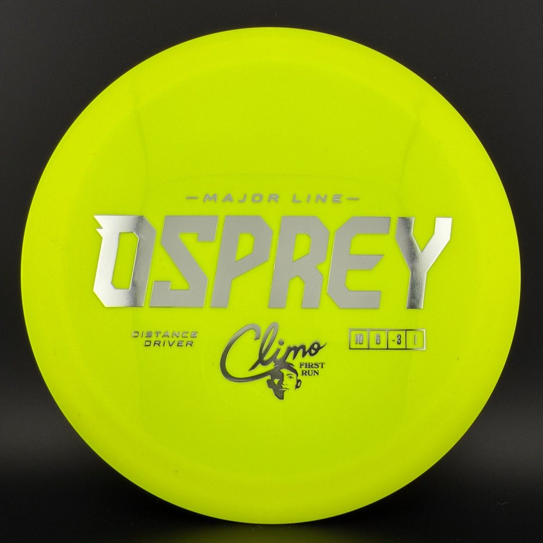 Major Line Osprey - First Run Climo Disc Golf