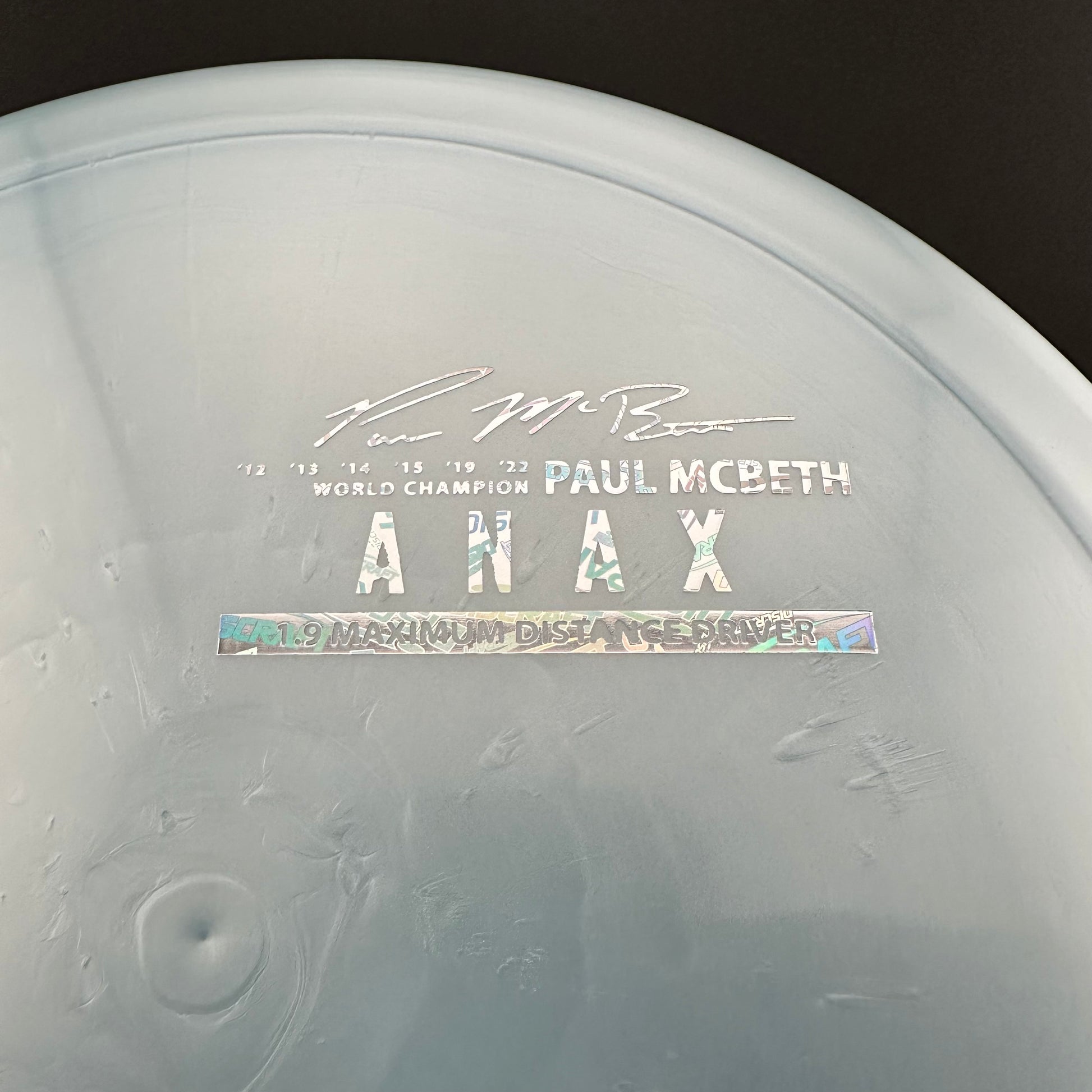 Titanium Anax - First Run - Paul McBeth Limited Edition Discraft