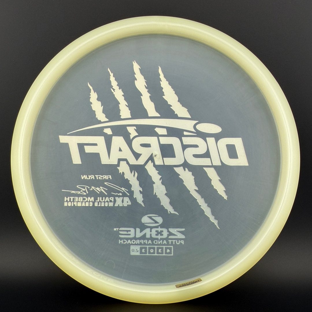 Z Zone First Run - Paul McBeth 4X Claws - Pearl Discraft