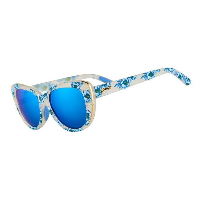 "Freshly Picked Cerulean” Runway Style Polarized Sunglasses Goodr