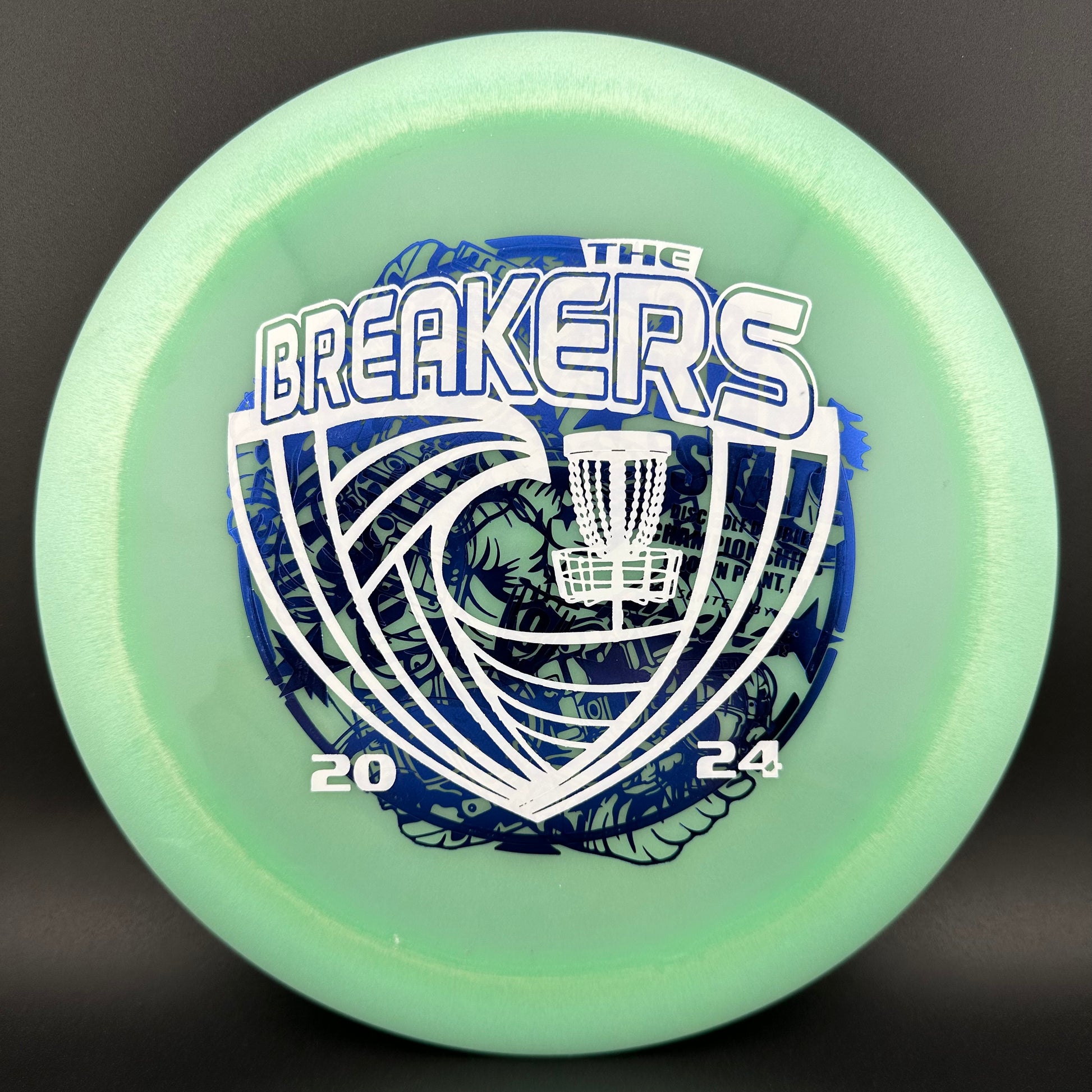 Color Glow Champion Destroyer - Tourney F2 Multi Stamp Innova