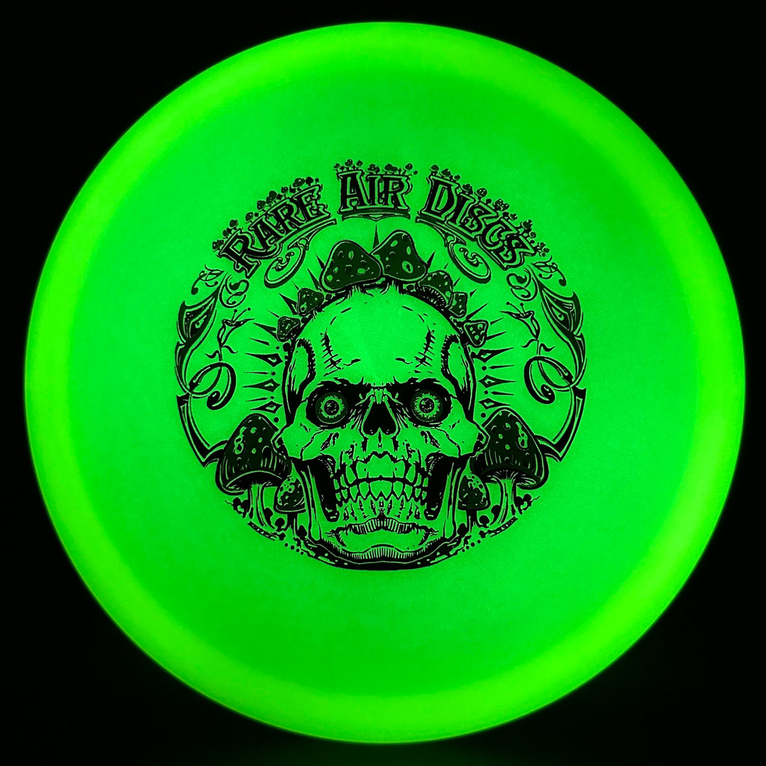 Nocturnal Bobcat - Crushin' Amanitas stamp by Manny Trujillo MINT Discs