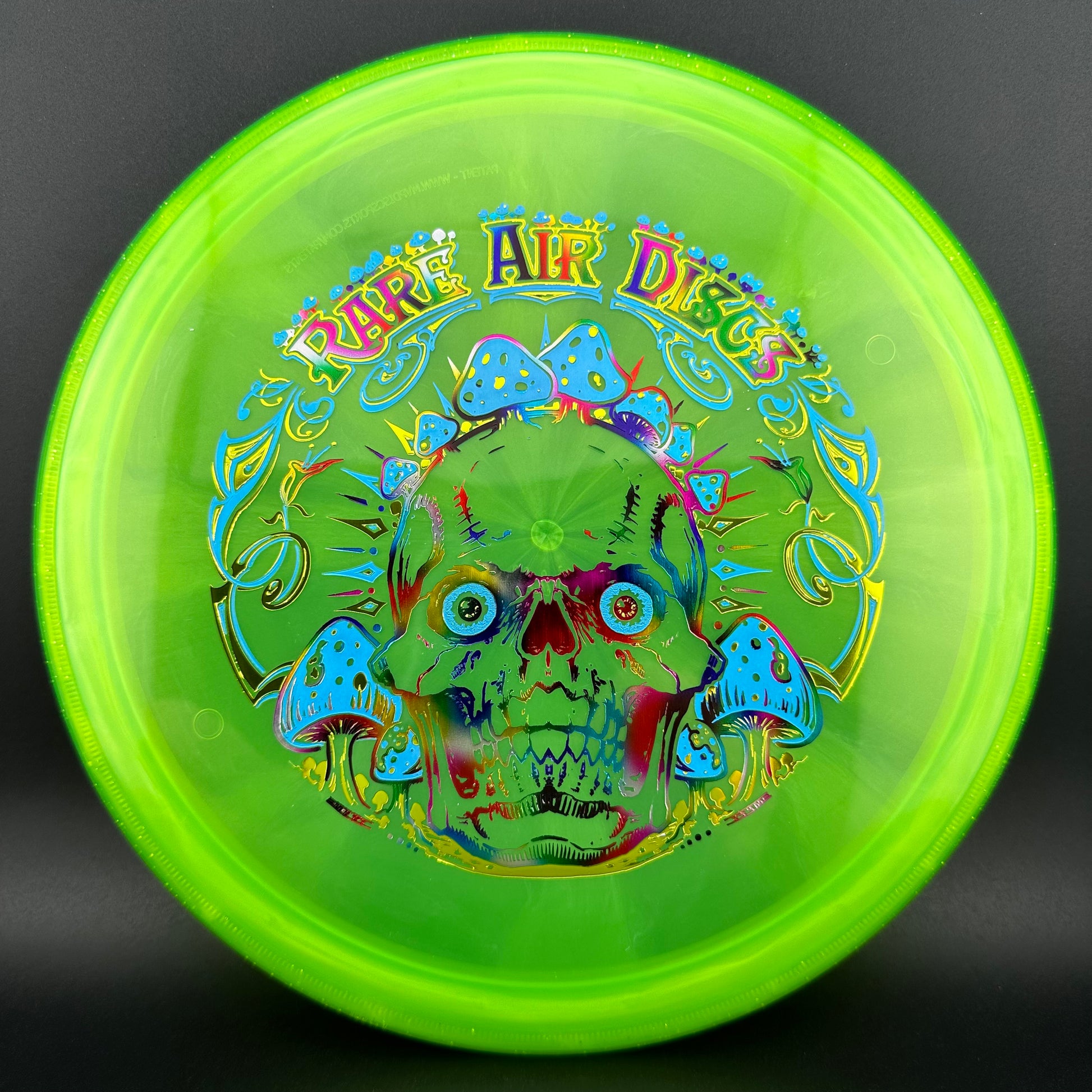 Prism Proton Pyro - Crushin' Amanitas stamp by Manny Trujillo - VIP Edition Axiom