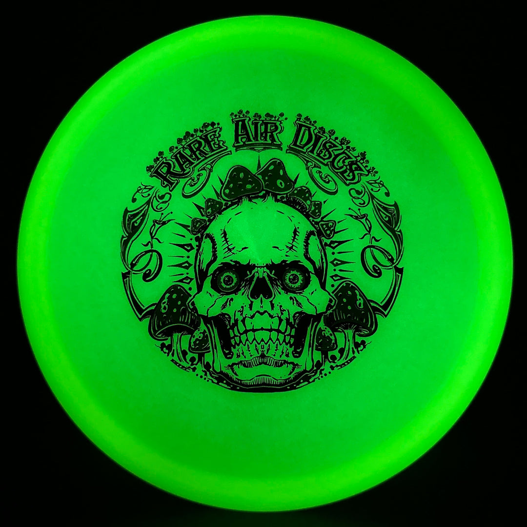 Nocturnal Bobcat - Crushin' Amanitas stamp by Manny Trujillo MINT Discs