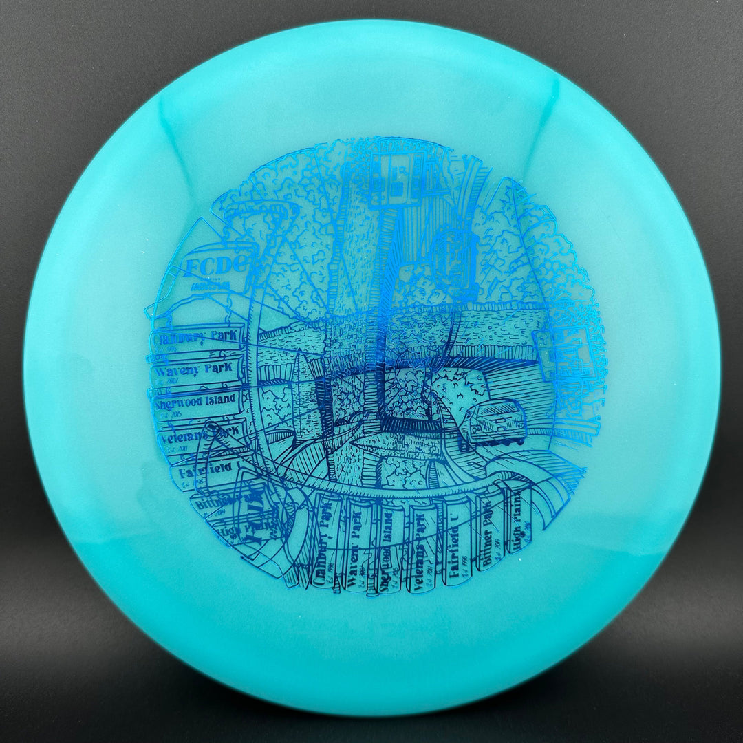 Color Glow Champion Leopard3 - Tourney F2 Multi Stamp Innova