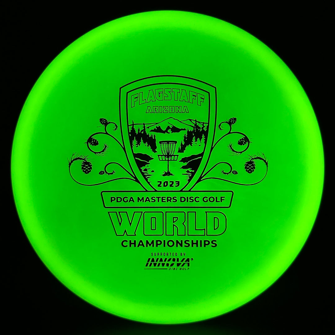 Glow Champion Gator - 2023 PDGA Masters World Championships Innova