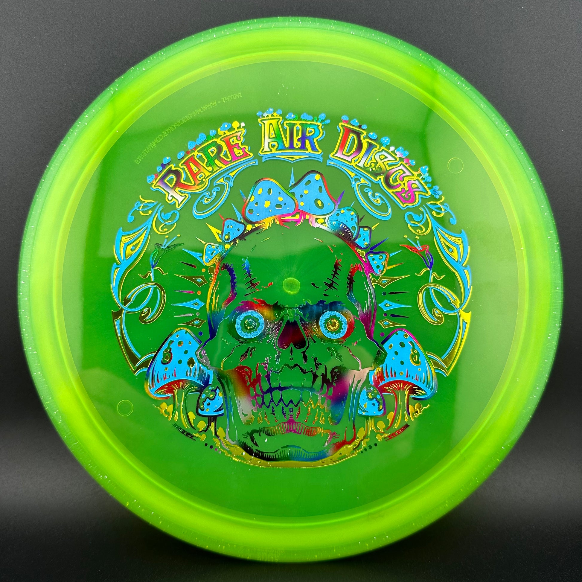 Prism Proton Pyro - Crushin' Amanitas stamp by Manny Trujillo - VIP Edition Axiom