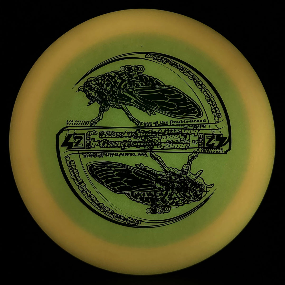 Color Glow Champion Wraith - Tourney F2 Multi Stamp Innova