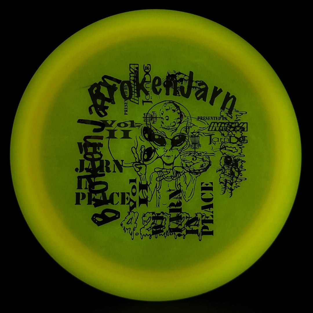 Color Glow Champion Wraith - Tourney F2 Multi Stamp Innova