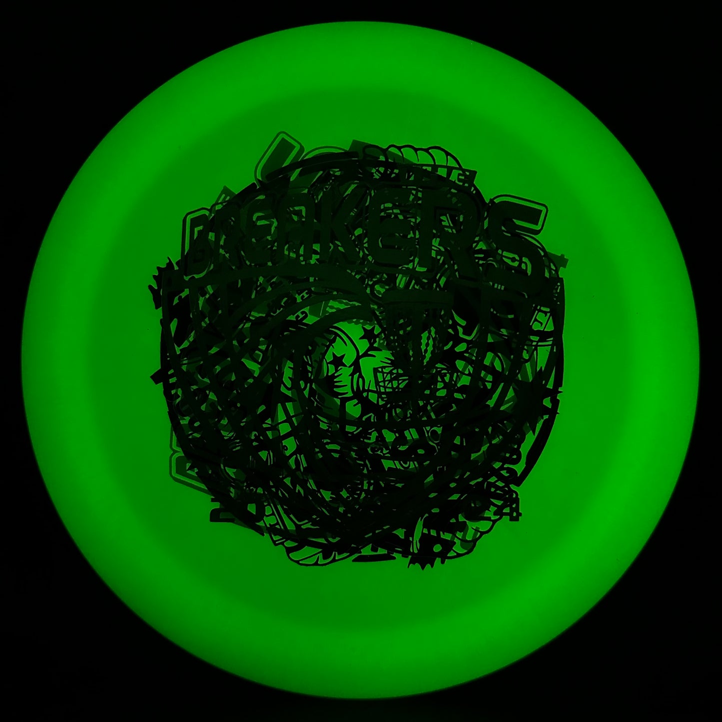 Color Glow Champion Destroyer - Tourney F2 Multi Stamp Innova