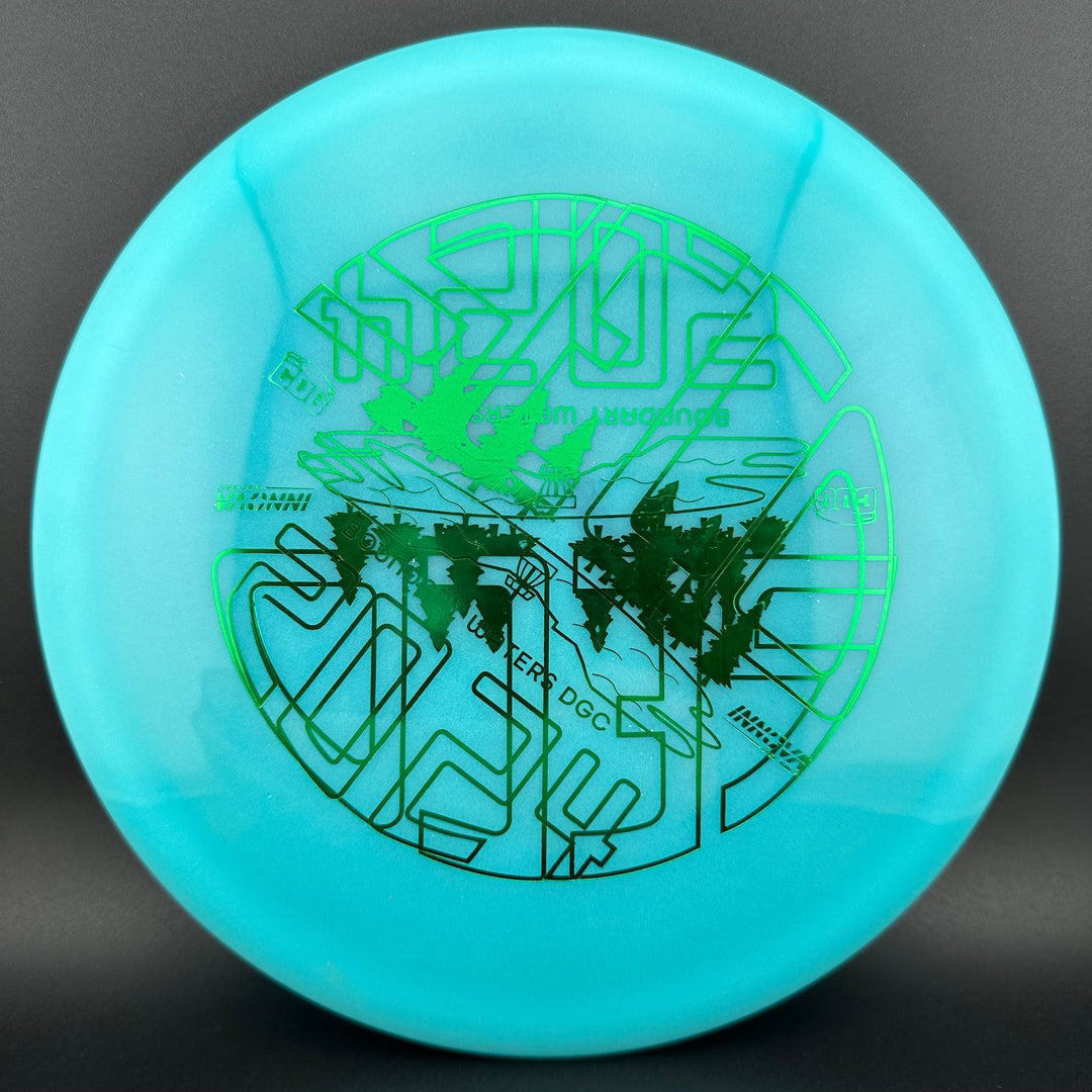 Color Glow Champion Leopard3 - Tourney F2 Multi Stamp Innova