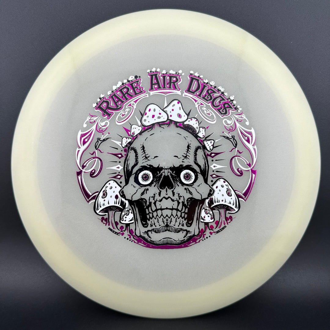 Nocturnal Jackalope - Crushin' Amanitas stamp by Manny Trujillo MINT Discs