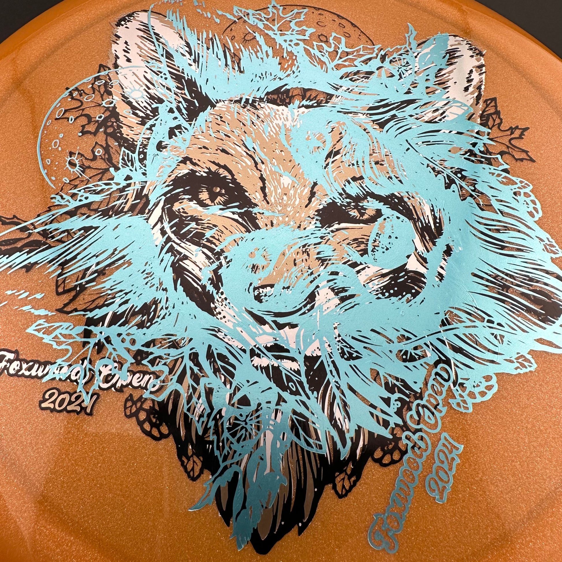 MoonDust Champion Wraith First Run - Tourney F2 Multi Stamp Innova