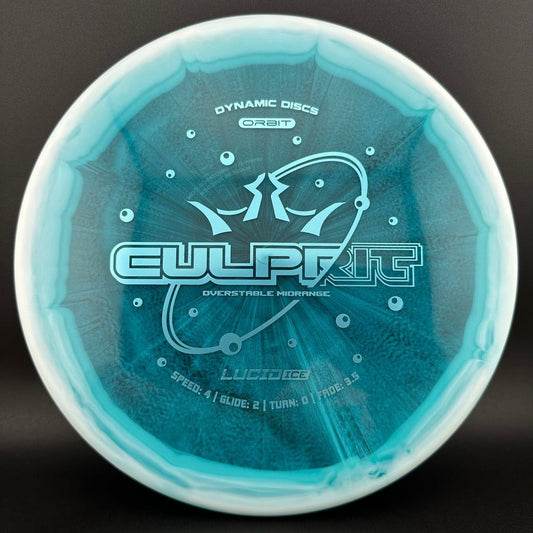 Lucid-Ice Orbit Culprit - First Run DROPPING JUNE 20th @ 7AM MST Dynamic Discs