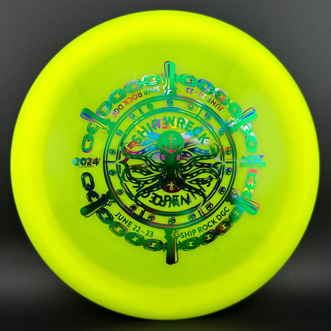 Color Glow Champion Wraith - Tourney F2 Multi Stamp Innova