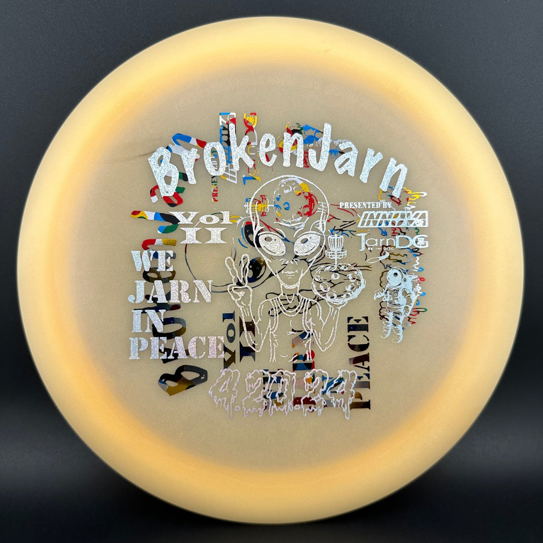 Color Glow Champion Wraith - Tourney F2 Multi Stamp Innova