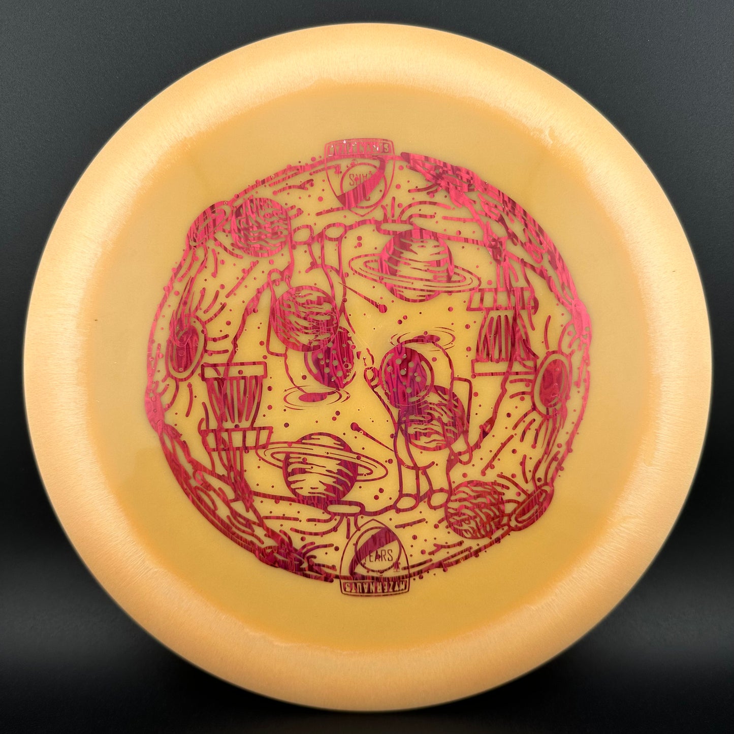 Color Glow Champion Destroyer - Tourney F2 Multi Stamp Innova