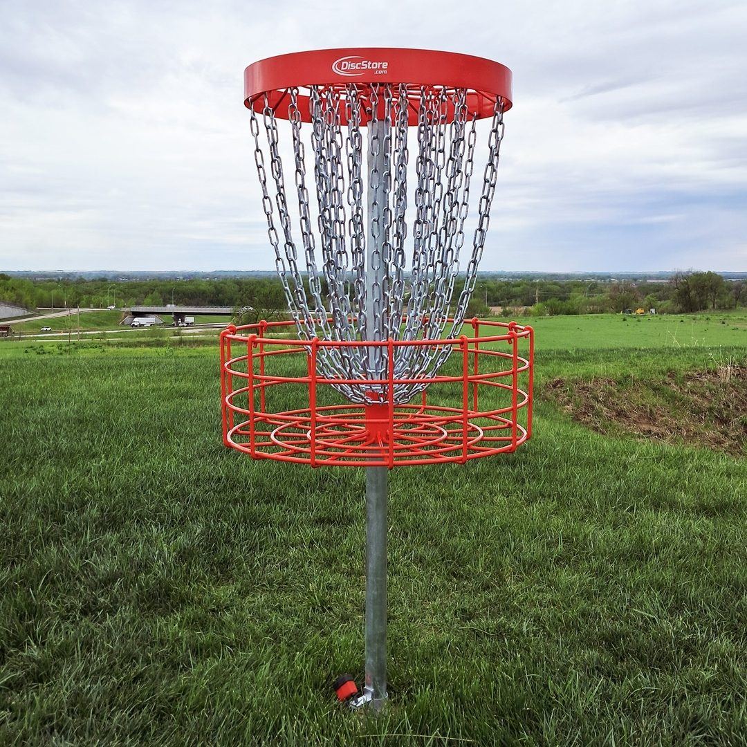 GrowTheSport Champion Permanent Disc Golf Basket Disc Store