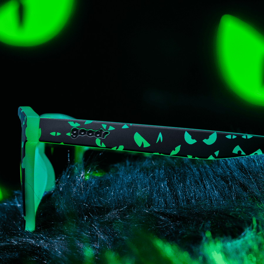 "What Lurks In The Shadows” OG Glow Polarized Sunglasses Goodr
