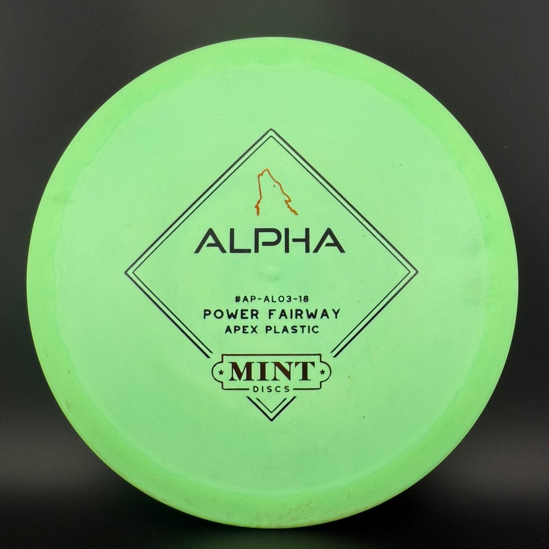Apex Alpha - 2018 3rd Run *USED 7/10 MINT Discs