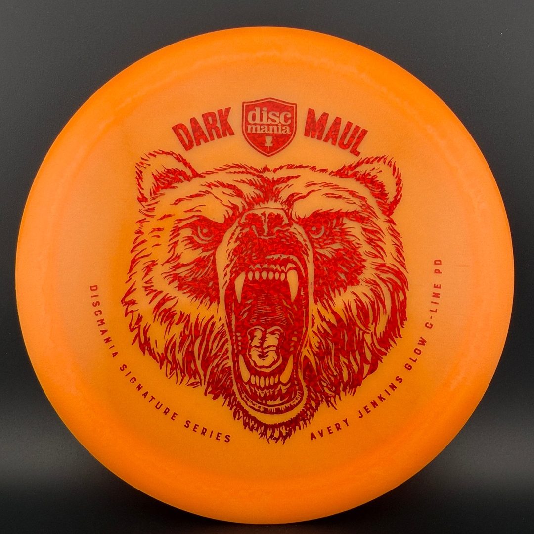 Glow C-Line PD - Dark Maul - Avery Jenkins Orange Discmania