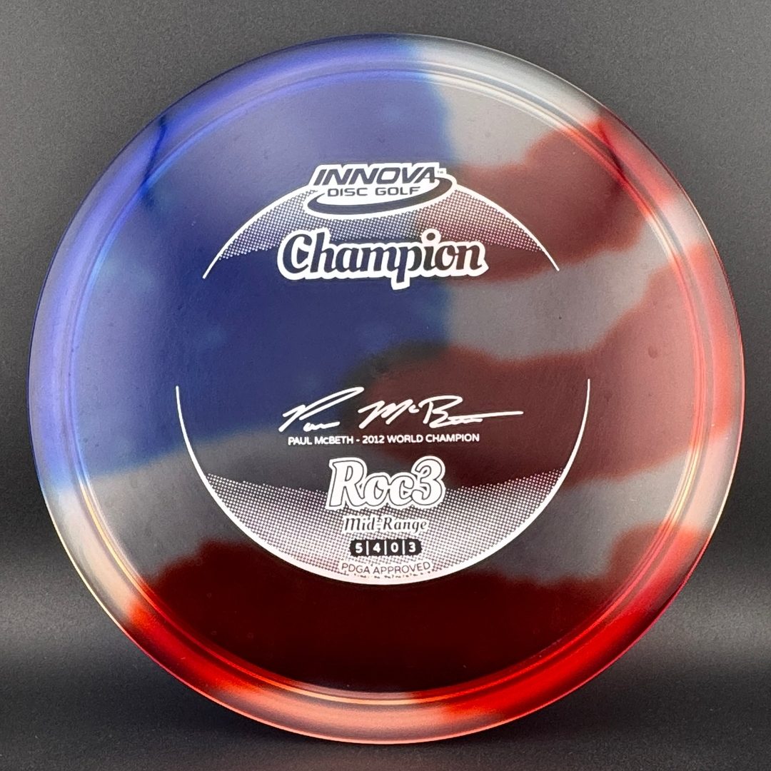 I-Dye Champion Roc3 Penned - Paul McBeth 1x Innova
