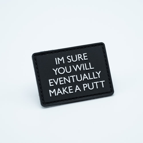 Eventually Make A Putt Disc Golf PVC Patch - Hook And Loop